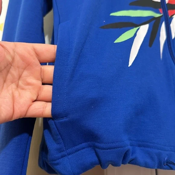 Adidas Originals X Farm Rio Hooded Track Top Women's Size S - Picture 4 of 7